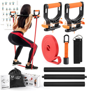 【2025NEW】Resistance Band with Patented Power Handles